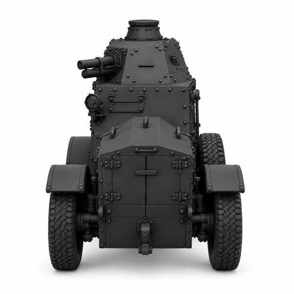 SSMODEL 1/72 1/144 Multi Scale Wz.34 Tank Resin Model Kit TSS0534