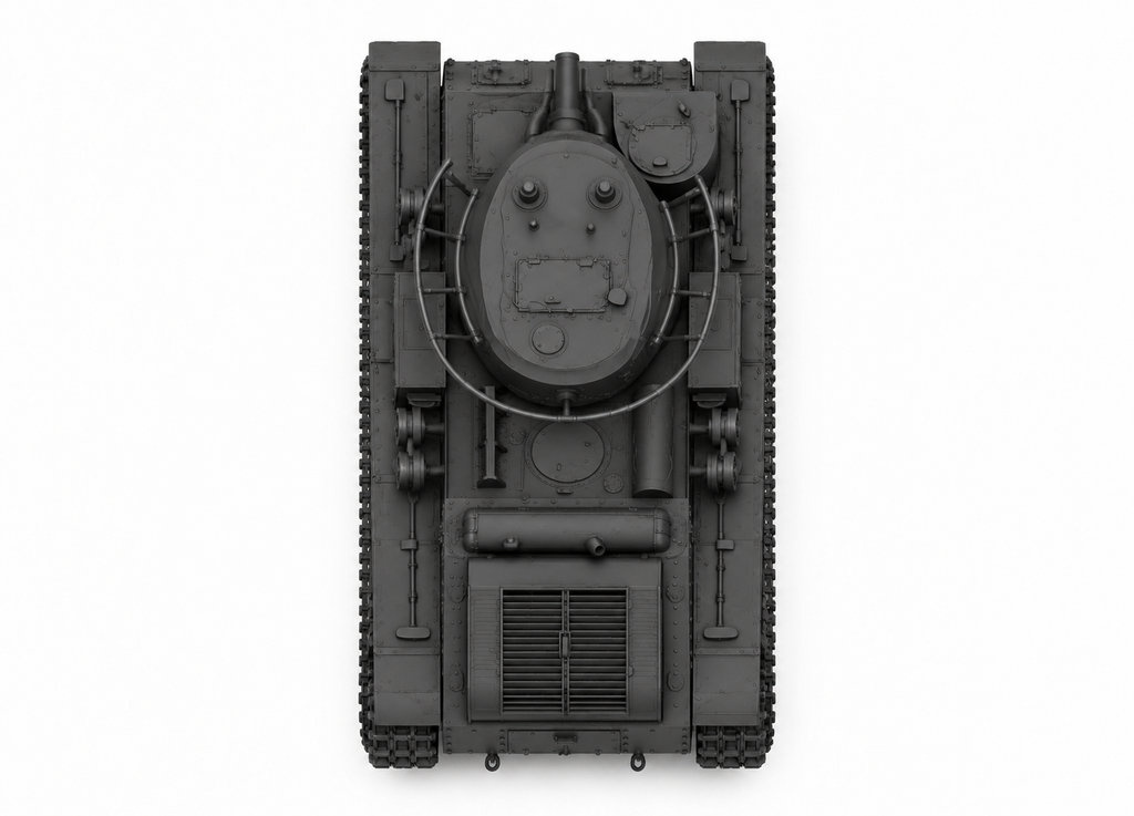 SSMODEL 1/72 1/144 Multi Scale Medium tank T-28А USSR WW2 Tank MODEL kit TSS1316