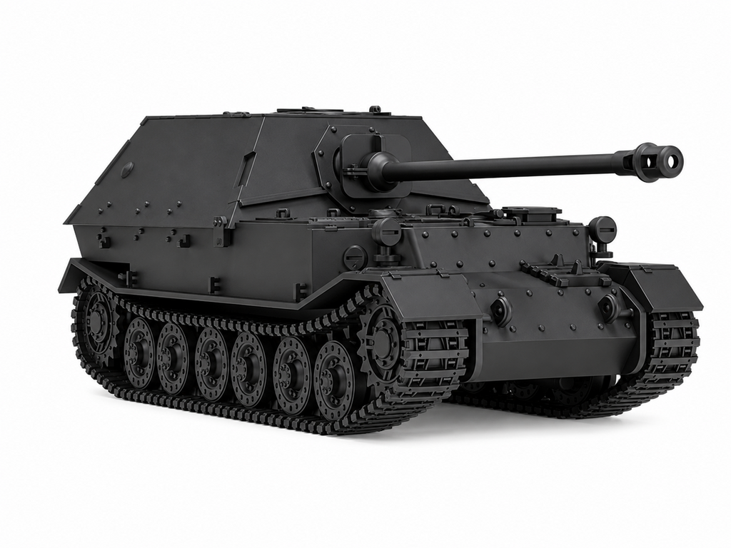 SSMODEL 1/72 1/144 Panzerjager Tiger P 8.8cm PaK 43/2 Tank MODEL kit TSS1335