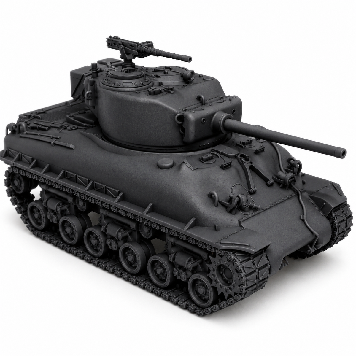 SSMODEL 1/72 1/144 Multi-Scale M4A1 76W HVSS Sherman US WWII Tank MODEL TSS0207 — detail view 6