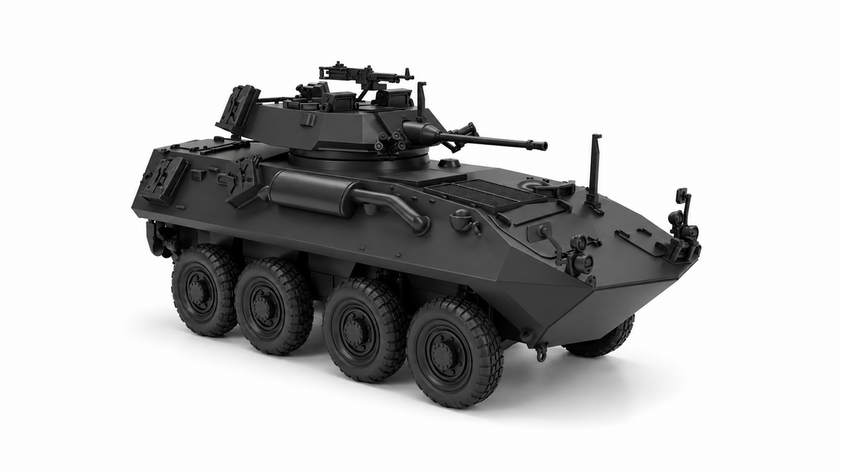 SSMODEL 1/72 1/144 Multi Scale LAV25 USMC Light Armored Vehicle US MODEL TSS1193 — detail view 8