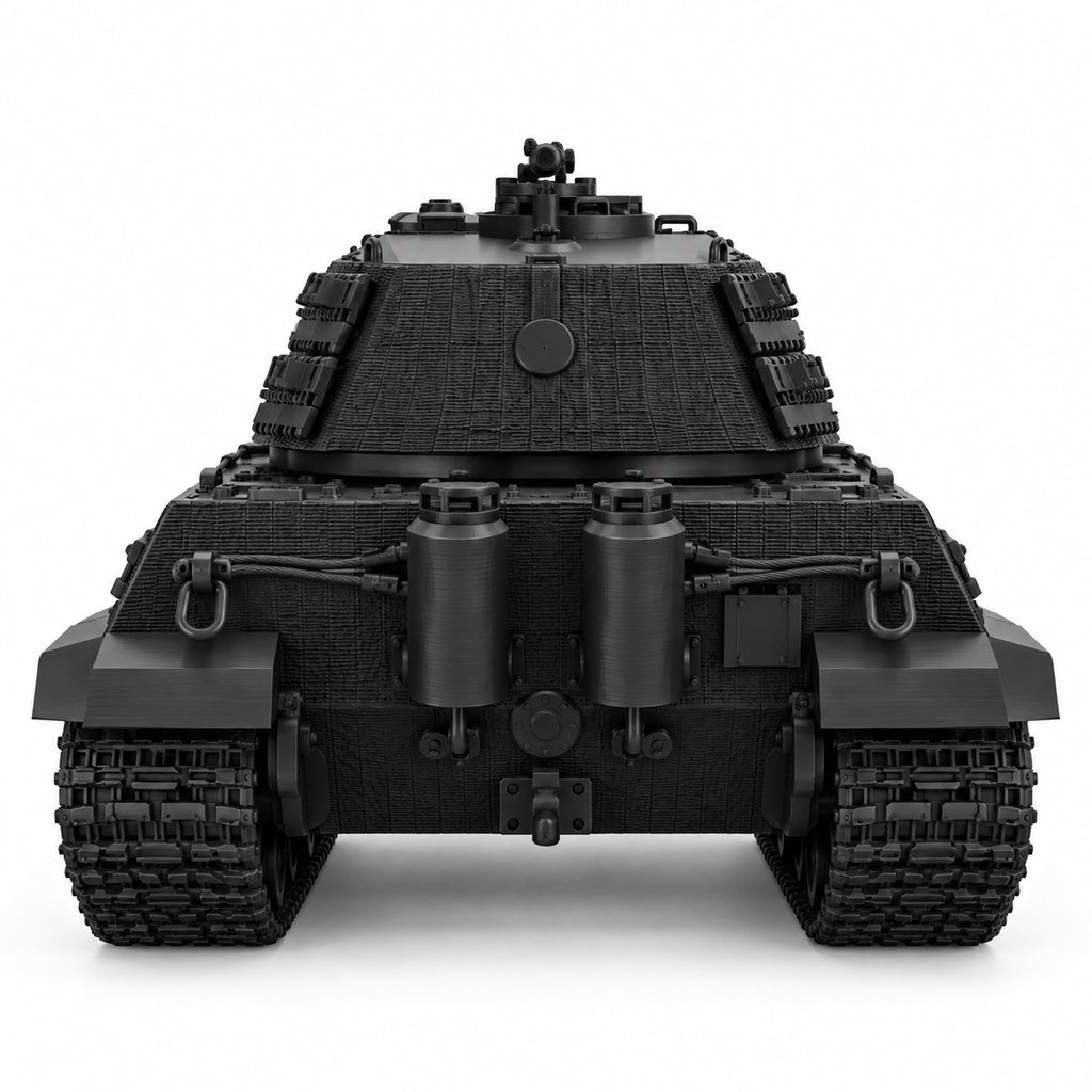 SSMODEL 1/72 1/144 Tiger II Ausf.B Zimmerit P turret Resin MODEL KIT TSS0989