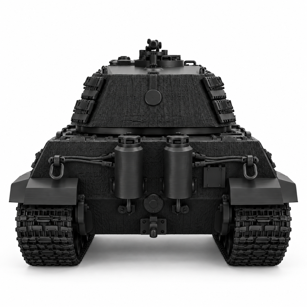 SSMODEL 1/72 1/144 Tiger II Ausf.B Zimmerit P turret Resin MODEL KIT TSS0989 — detail view 5