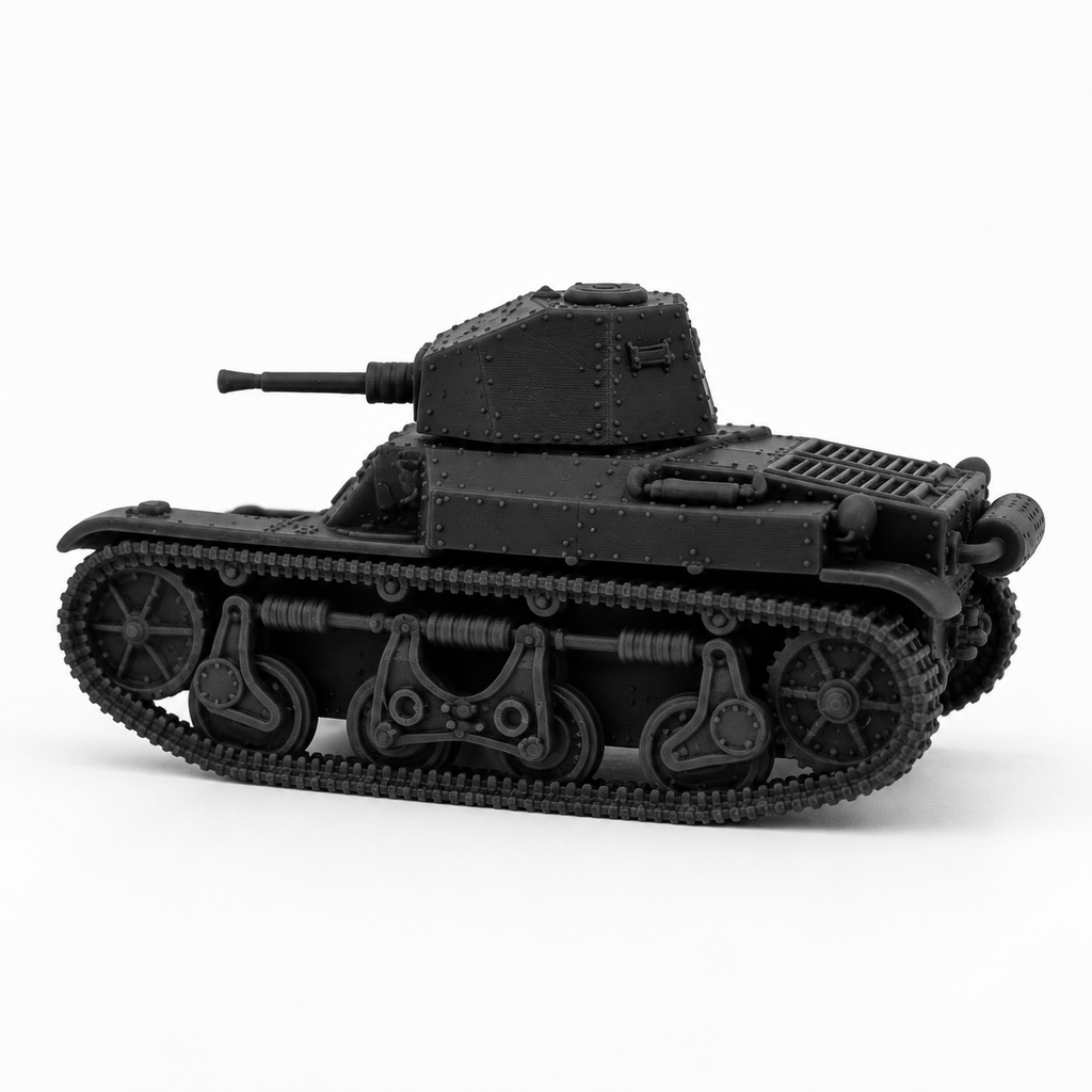 SSMODEL 1/72 1/144 AMR-35 ZT-1 French Light Tank WWII Resin Model Kit TSS1290