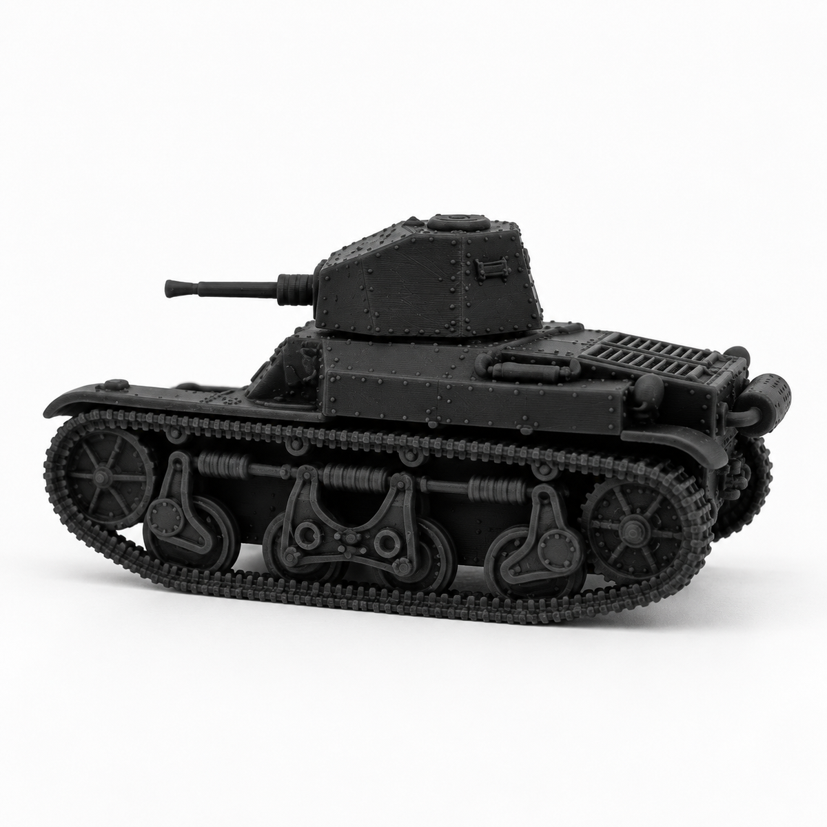SSMODEL 1/72 1/144 AMR-35 ZT-1 French Light Tank WWII Resin Model Kit TSS1290 — detail view 4