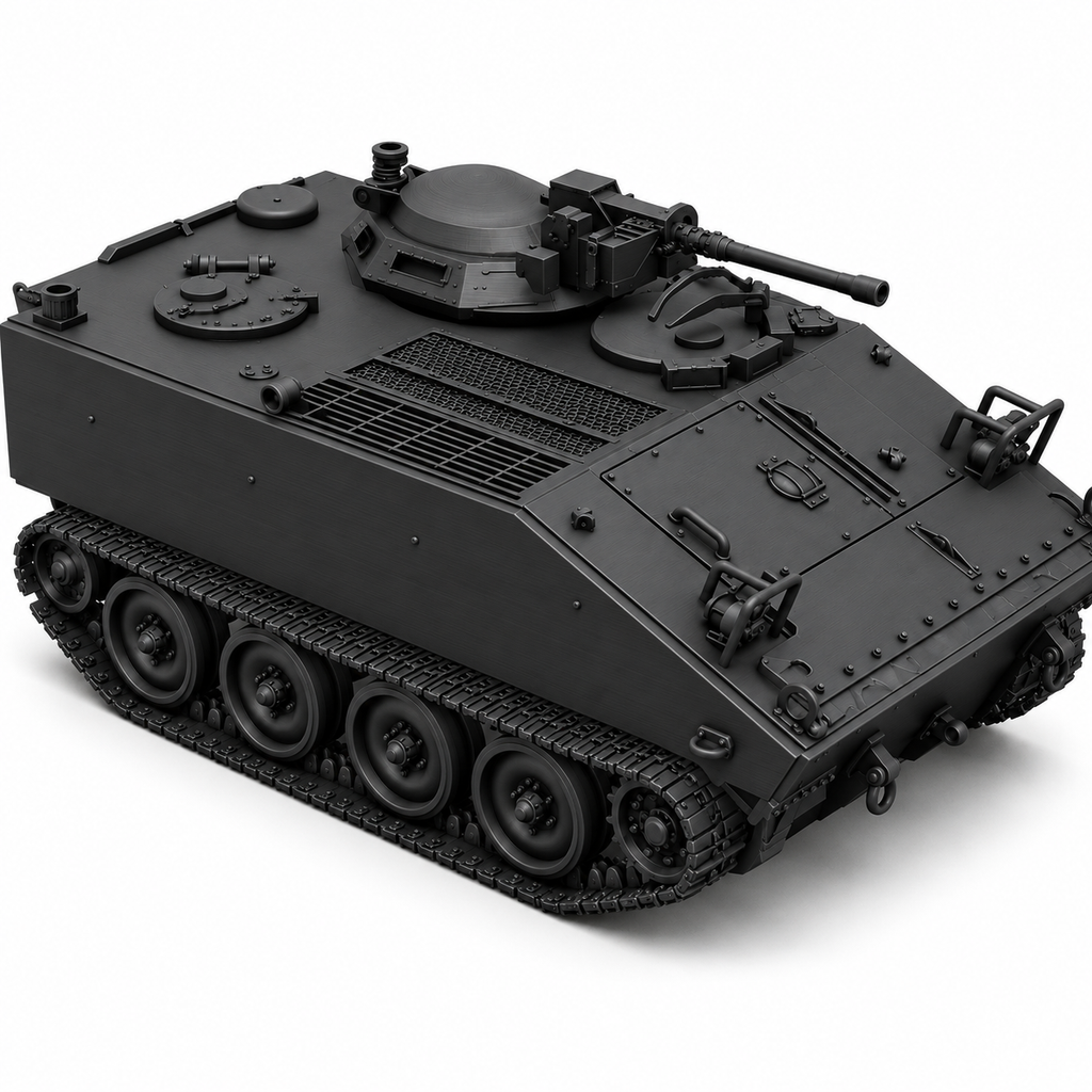 SSMODEL 1/72 1/144 Multi-Scale M114A1 Cold War APC Tank Resin MODEL KIT TSS0230