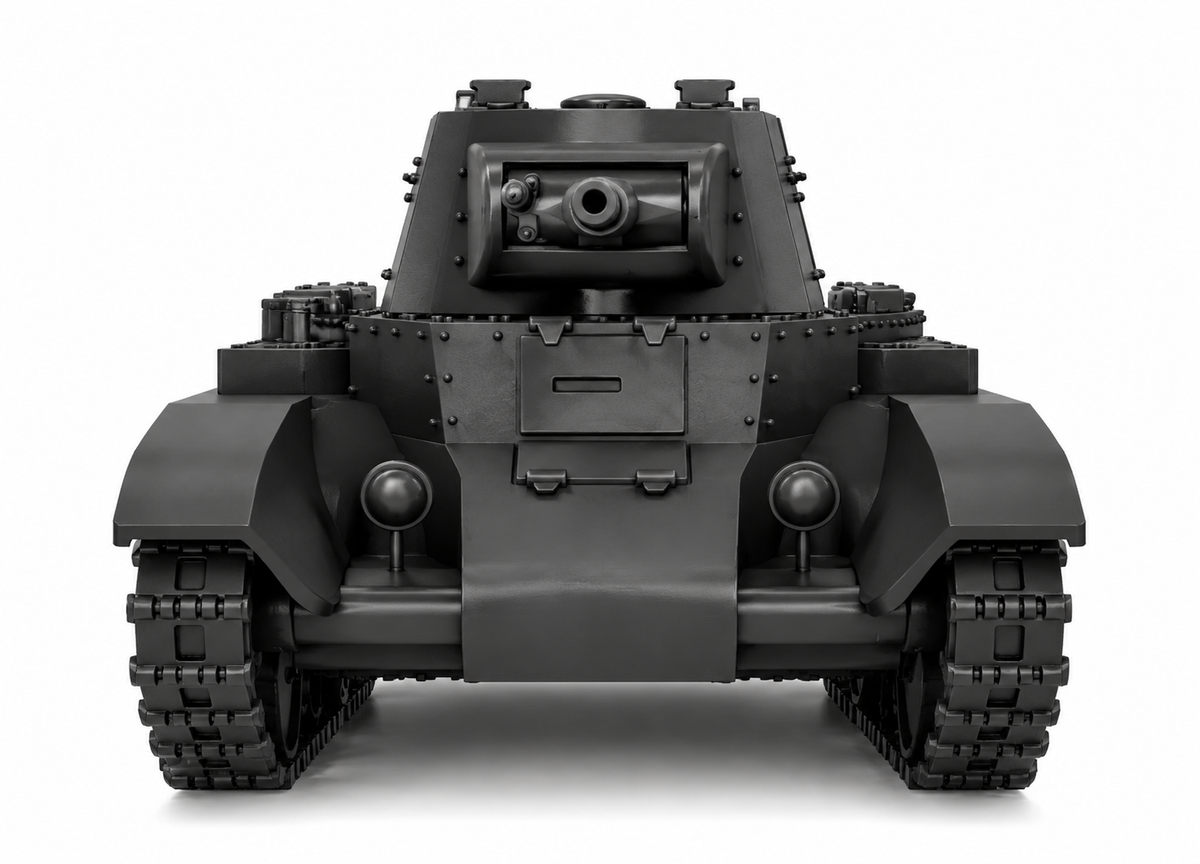 SSMODEL 1/72 1/144 BT-7 BT-7A Howitzer Version Cavalry Tank Resin MODEL TSS1473 — detail view 2