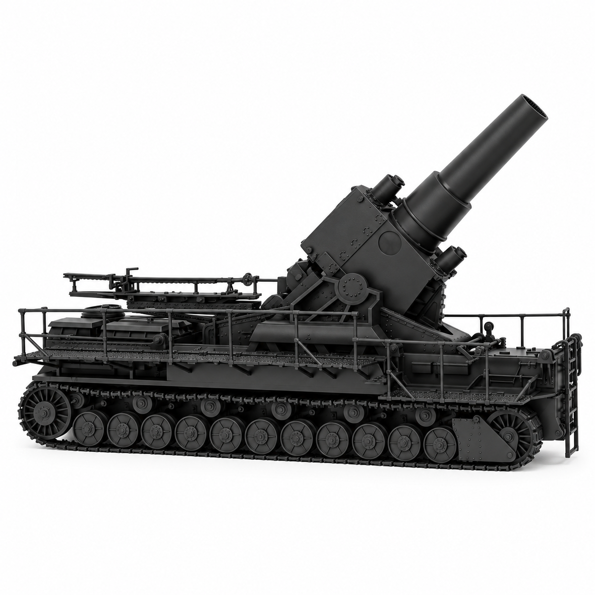 SSMODEL 1/72 1/144 Multi Scale Karl Gerat VI Ziu040 Tank Resin MODEL KIT TSS1421 — detail view 4