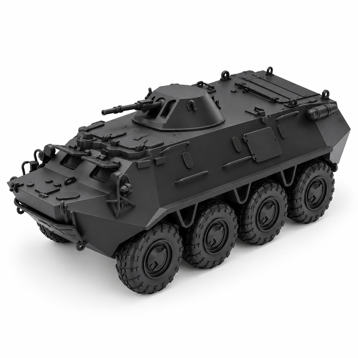 SSMODEL 1/72 1/144 BTR-60 Soviet Cold War 8x8 Carrier Resin Model Kit TSS1554 — detail view 5
