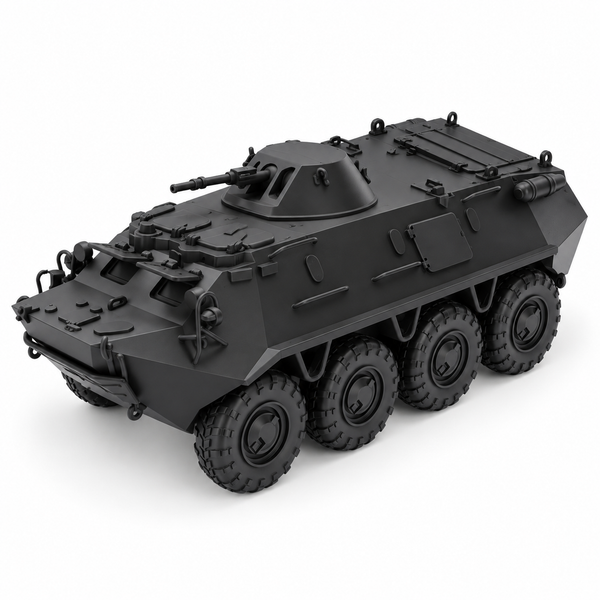 SSMODEL 1/72 1/144 BTR-60 Soviet Cold War 8x8 Carrier Resin Model Kit TSS1554