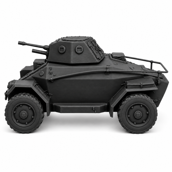 SSMODEL 1/72 1/144 Multi-Scale Hungarian WW2 17 Vehicles Resin Model Kit TSS0804