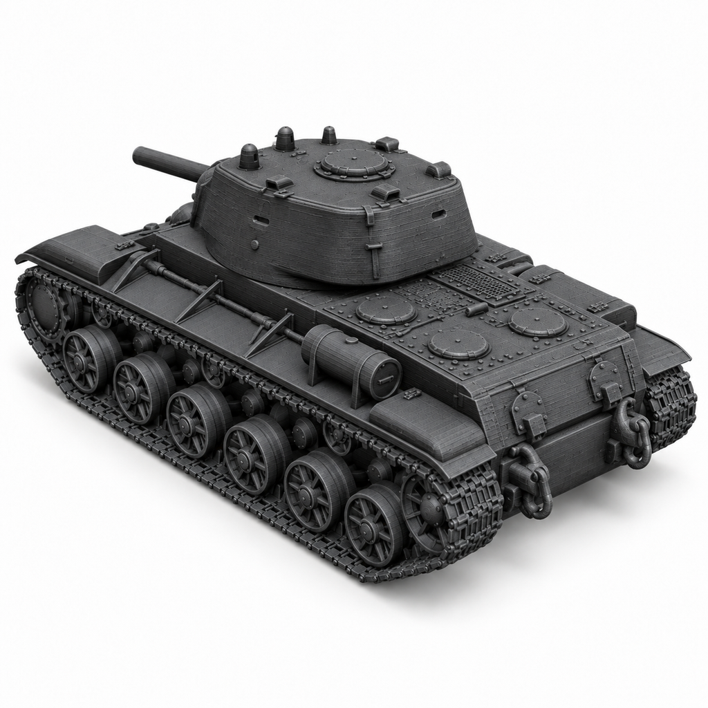 SSMODEL 1/72 1/144 Multi Scale KV-8 Soviet Flamethrower Tank  MODEL TSS0130