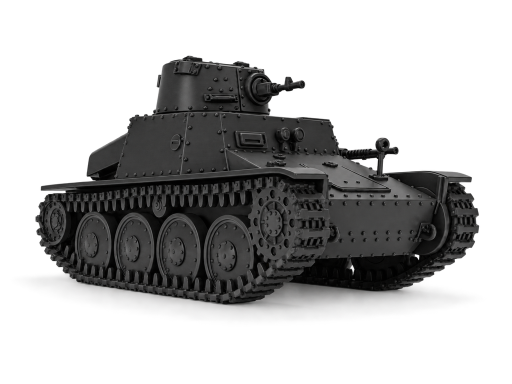 SSMODEL 1/72 1/144 Multi Scale CKD AH-IV Skoda Czech WW2 Tank MODEL kit TSS1380