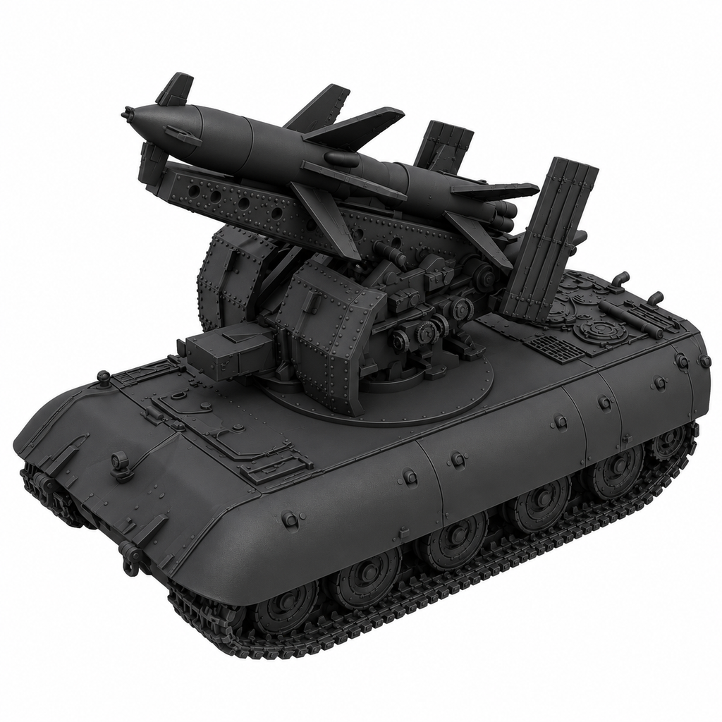 SSMODEL 1/72 1/144 Multi Scale Rheintochter auf E-100 german tank MODEL TSS0510