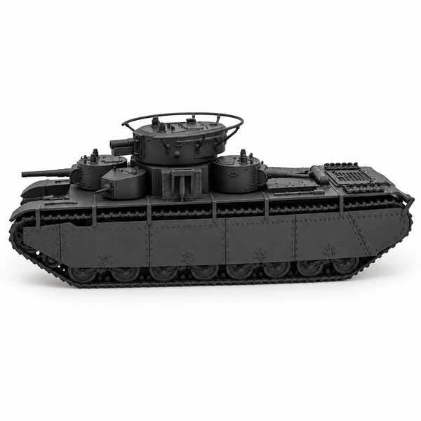 SSMODEL 1/72 1/144 WWII Soviet T-35A Heavy Tank Multi-Turret Resin Model TSS1249