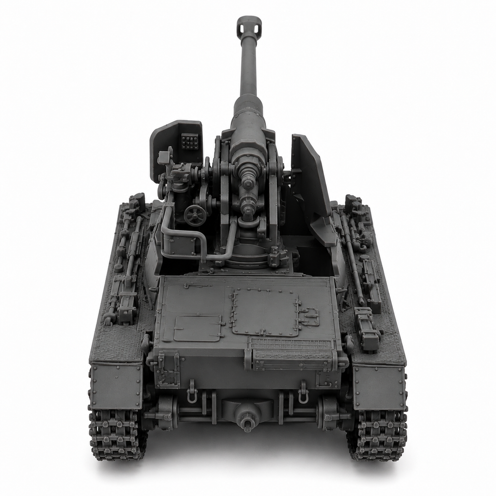 SSMODEL 1/72 1/144 Panzer I Ausf.B mit 7.5 cm StuK 40 Tank MODEL kit TSS1325