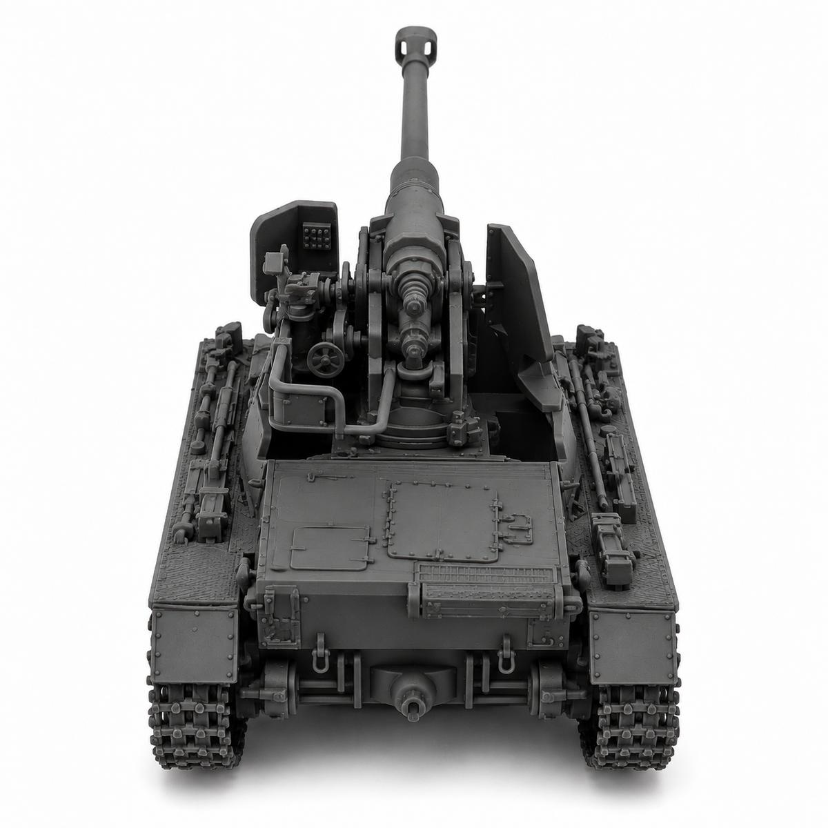SSMODEL 1/72 1/144 Panzer I Ausf.B mit 7.5 cm StuK 40 Tank MODEL kit TSS1325 — detail view 3