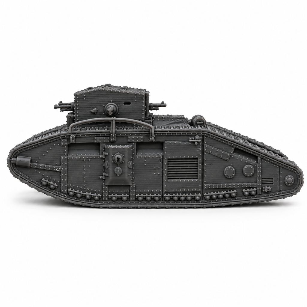 SSMODEL 1/72 1/144 Medium MarkB Whippet WW1 British Tank Resin Model Kit TSS0733