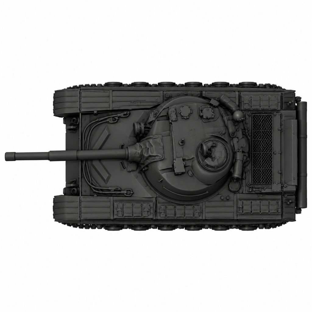 SSMODEL 1/72 1/144 Multi Scale T-64 Resin Model Kit TSS0401
