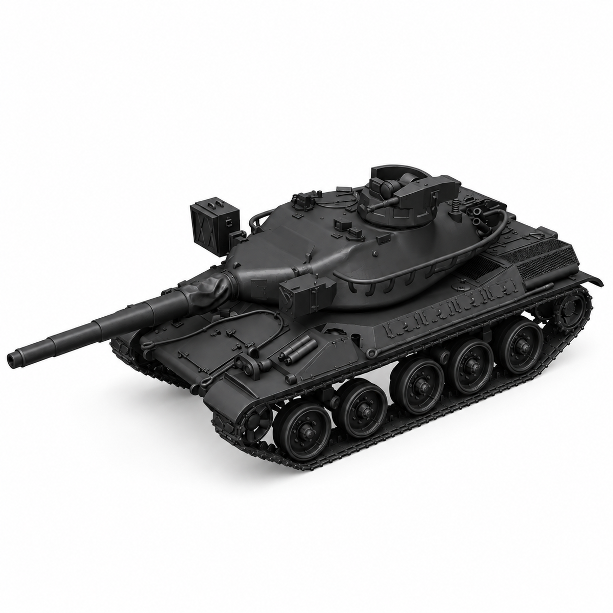 SSMODEL 1/72 1/144 Multi Scale AMX-30B2 French MBT Tank Resin MODEL kit TSS0366 — detail view 7