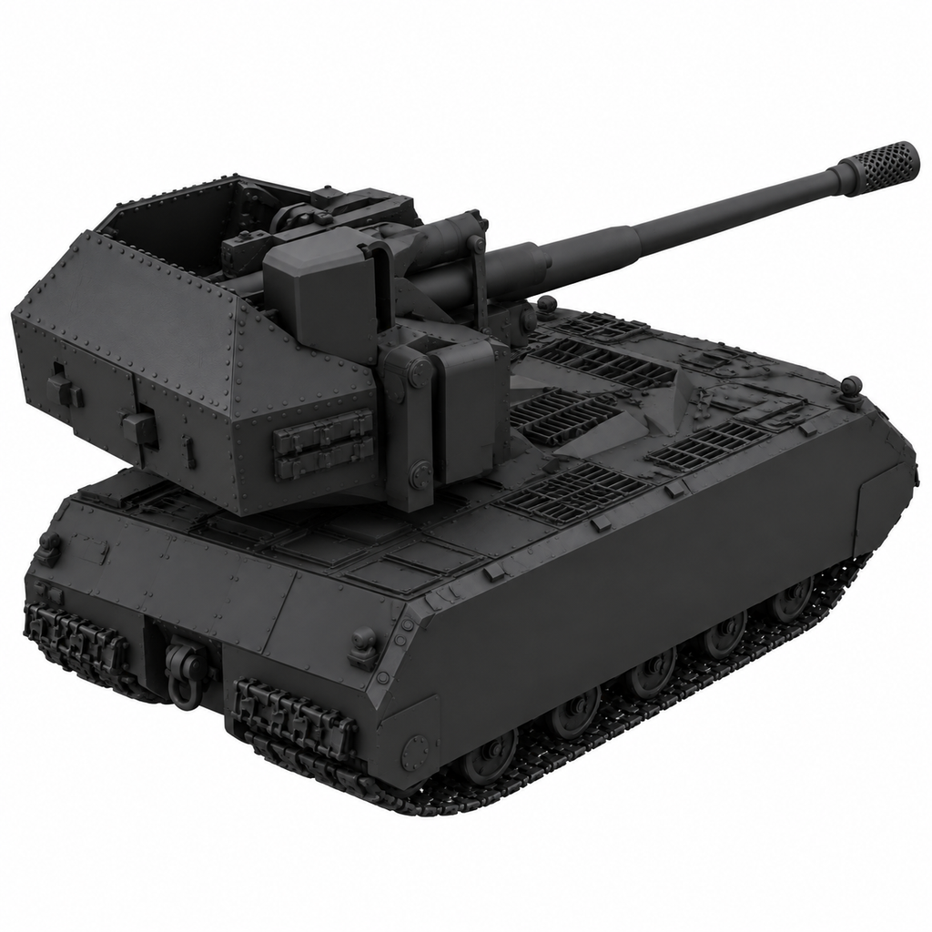SSMODEL 1/72 1/144 Multi Scale Waffentrager auf Maus Tank MODEL kit TSS0347