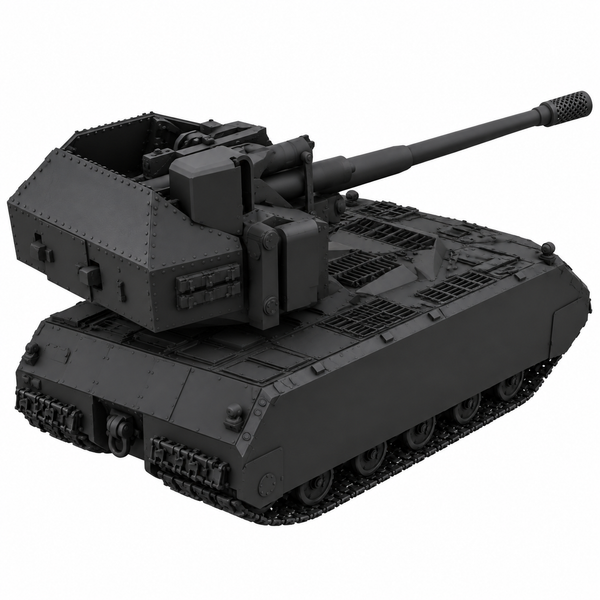 SSMODEL 1/72 1/144 Multi Scale Waffentrager auf Maus Tank MODEL kit TSS0347