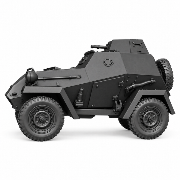 SSMODEL 1/72 1/144 WWII Soviet BA-64B Armored Scout Car Resin Model Kit TSS1225
