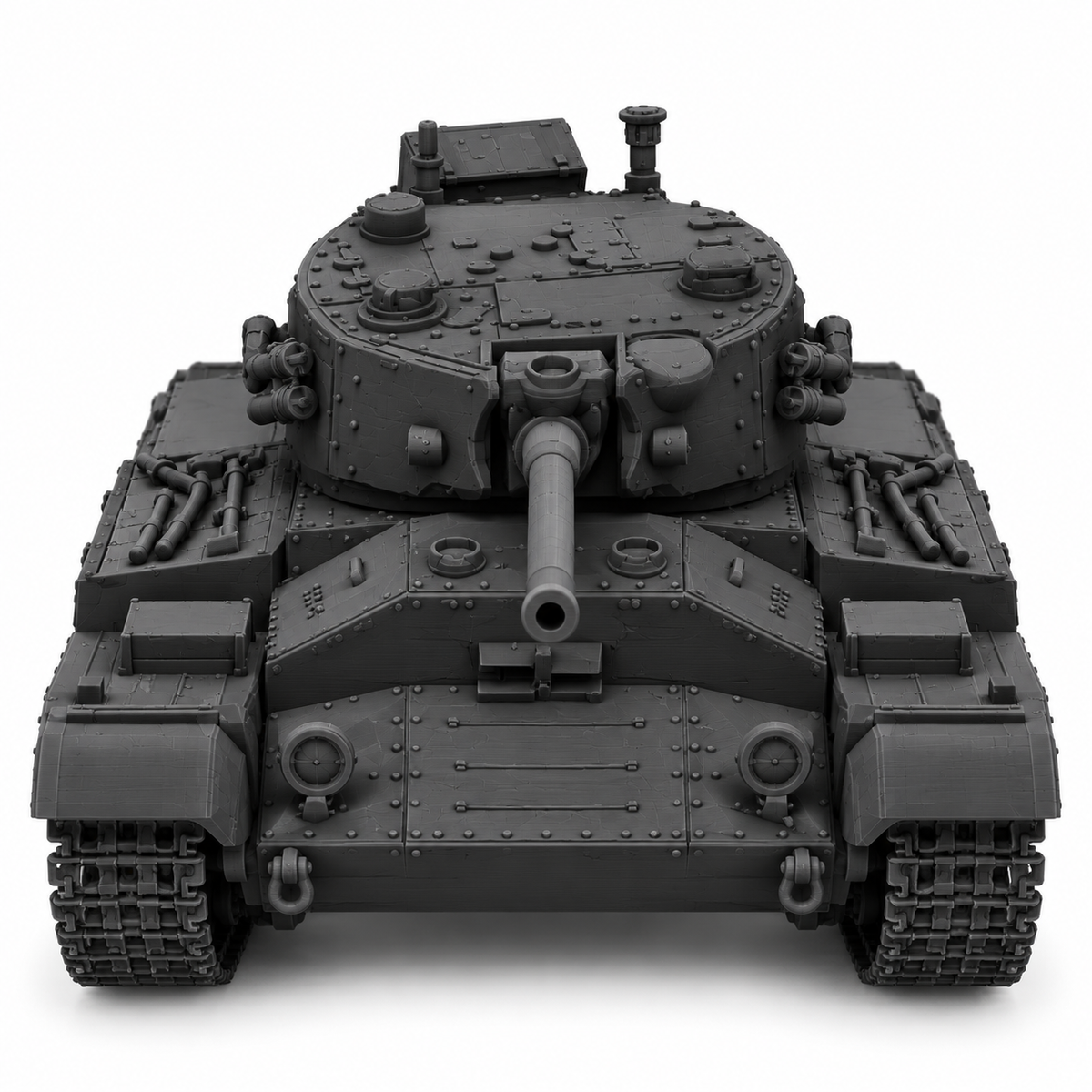 SSMODEL1/72 1/144 Multi-Scale Valentine Mk IX UK Light Tank Resin MODEL TSS0214 — detail view 2