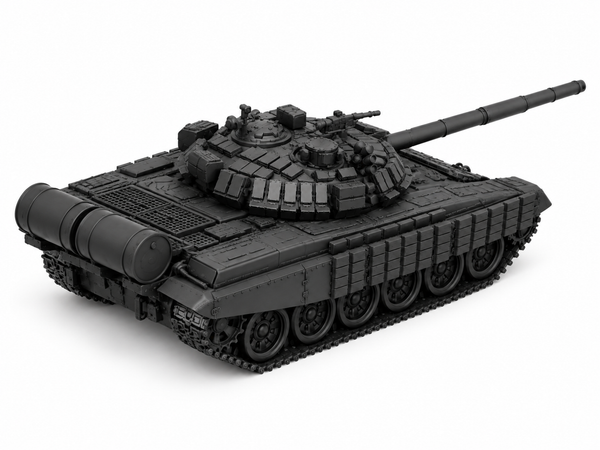 SSMODEL 1/72 1/144 Multi Scale T-72B Soviet tank Resin Model Kit TSS0298