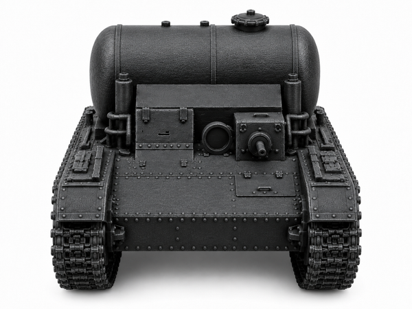 SSMODEL 1/72 1/144 Multi Scale TR-26Ts T-26 Fuel tank Resin Model Kit TSS0077