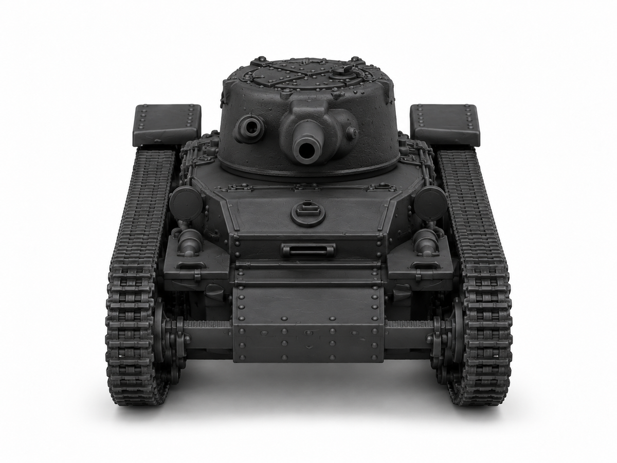 SSMODEL 1/72 1/144 Multi Scale Matilda I A11 Infantry Mark I Tank MODEL TSS1310 — detail view 3