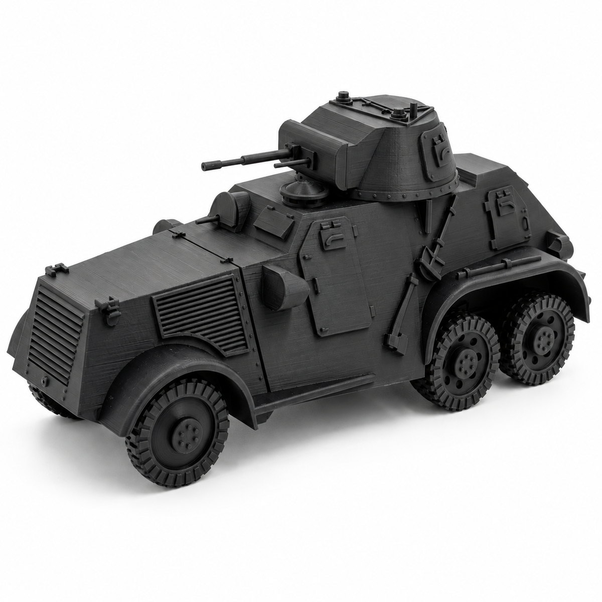 SSMODEL 1/72 1/144 WWII Swedish L-180 Pansarbil m/41 Armored Car Model TSS1275 — detail view 13