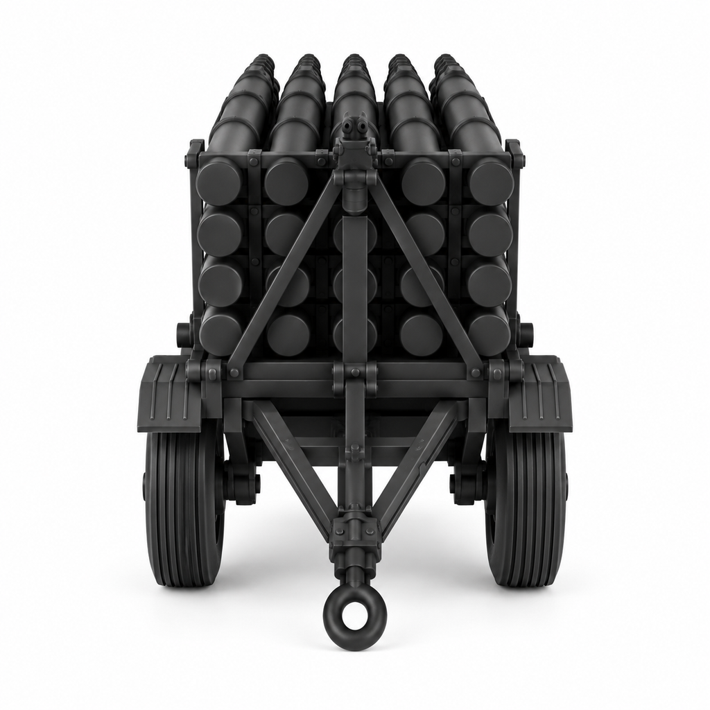 SSMODEL 1/72 1/144 Multi Scale Rocket launcher Land Mattress Resin MODEL TSS1503