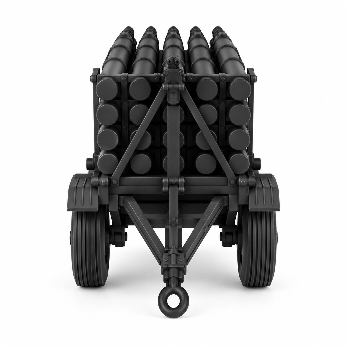 SSMODEL 1/72 1/144 Multi Scale Rocket launcher Land Mattress Resin MODEL TSS1503 — detail view 5