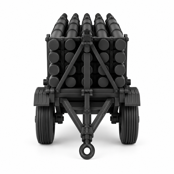 SSMODEL 1/72 1/144 Multi Scale Rocket launcher Land Mattress Resin MODEL TSS1503