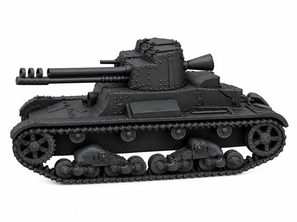 SSMODEL 1/72 1/144 Multi Scale T-26 mod1931 recoilless cannon tank Model TSS0078