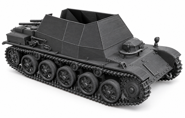 SSMODEL 1/72 1/144 Multi Scale 43M Lehel tank Resin Model Kit TSS0254