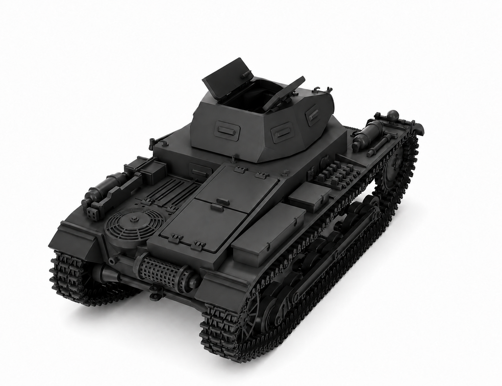 SSMODEL 1/72 1/144 Panzer II Ausf.A Sd.Kfz.121 Germany Tank MODEL kit TSS1160