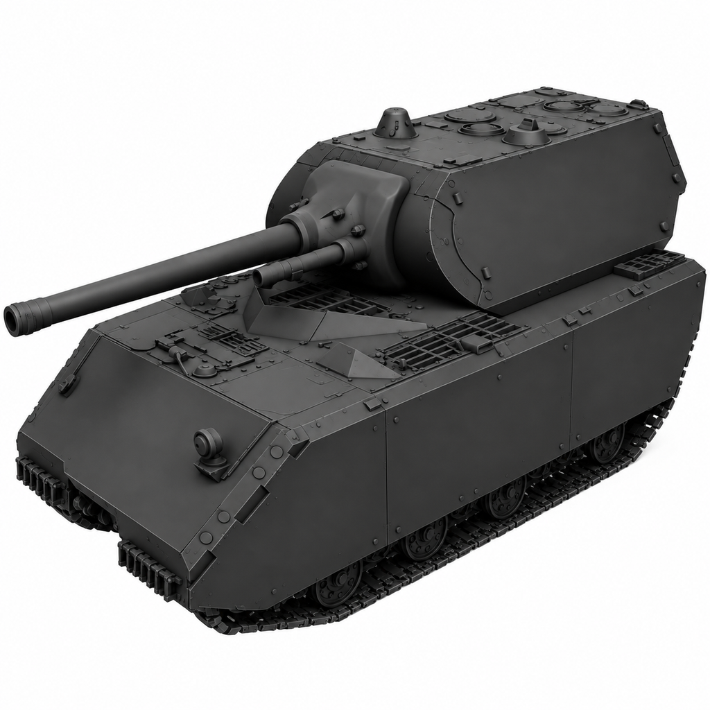 SSMODEL 1/72 1/144 Multi Scale Maus Tank Resin MODEL KIT TSS0514