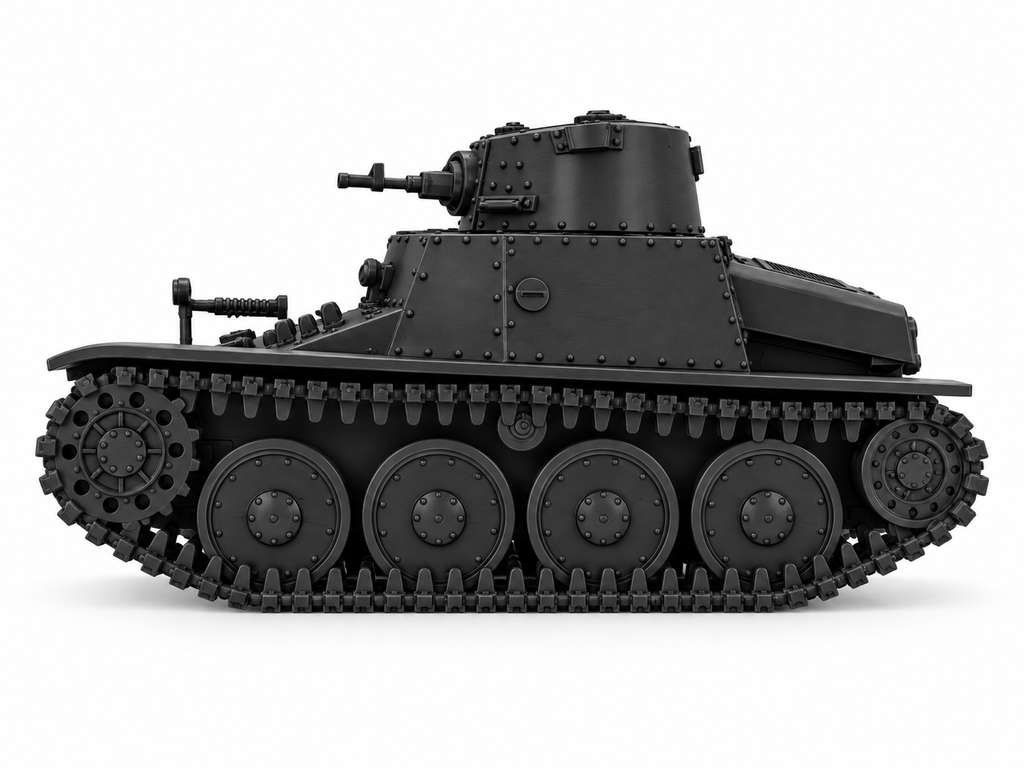 SSMODEL 1/72 1/144 Multi Scale CKD AH-IV Skoda Czech WW2 Tank MODEL kit TSS1380