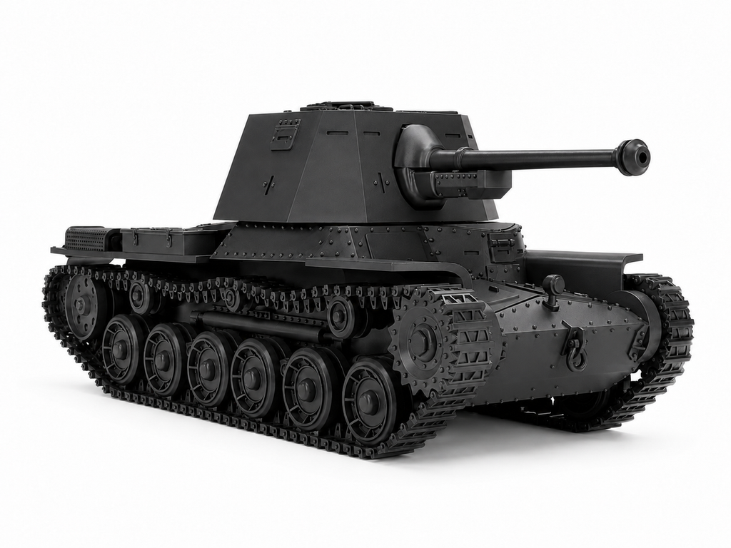 SSMODEL 1/72 1/144 Type 3 Ho-Ni III Self-propelled gun Tank Resin MODEL TSS1394