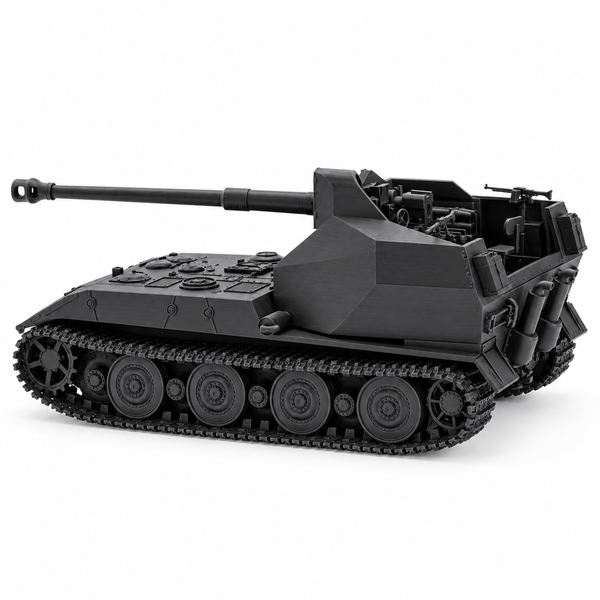 SSMODEL 1/72 1/144 WW2 German Waffentrager auf E100 Tank Resin Model Kit TSS1008