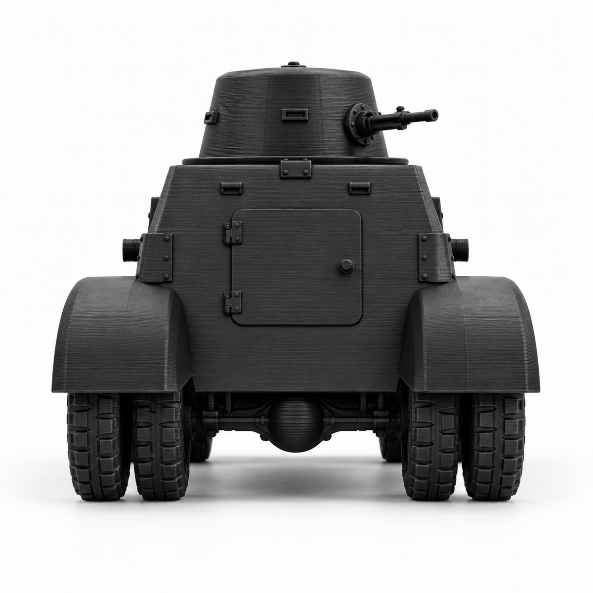 SSMODEL 1/72 1/144 WWII Czech OA vz.30 Armored Car Resin Model Kit TSS1215 — detail view 2