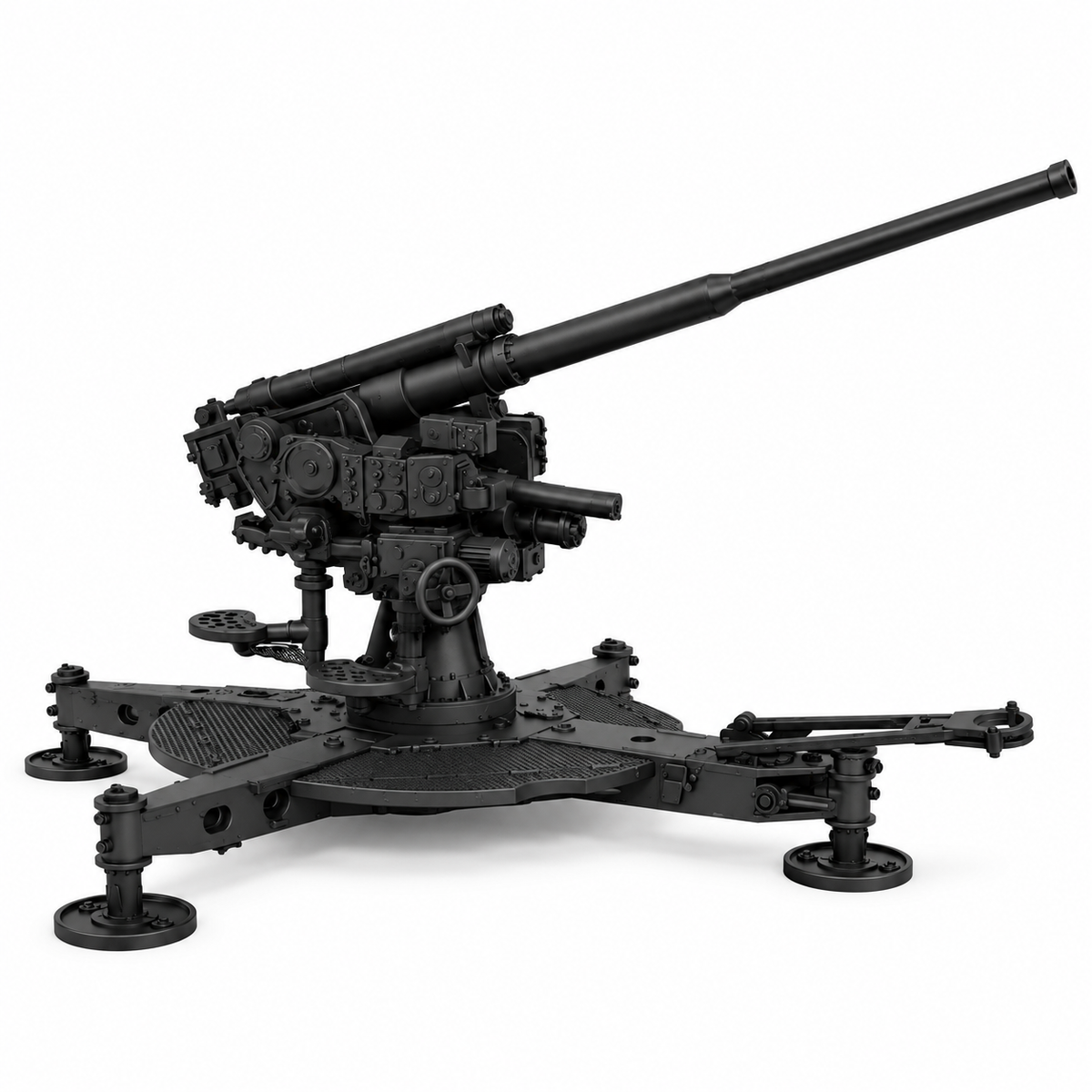 SSMODEL 1/72 1/144 Multi Scale Cannone da 90/53 Italy Resin MODEL KIT TSS1476 — detail view 2
