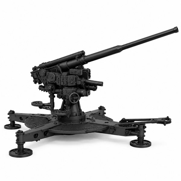 SSMODEL 1/72 1/144 Multi Scale Cannone da 90/53 Italy Resin MODEL KIT TSS1476