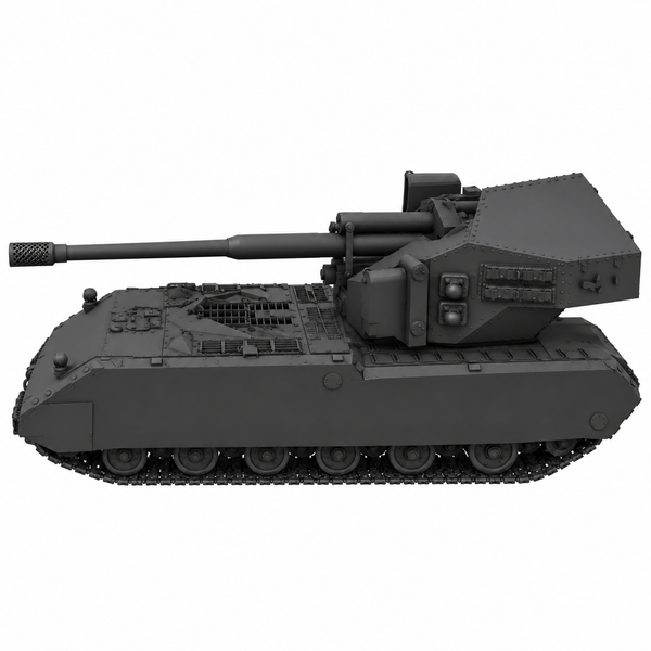 SSMODEL 1/72 1/144 Multi Scale Waffentrager auf Maus Tank MODEL kit TSS0347
