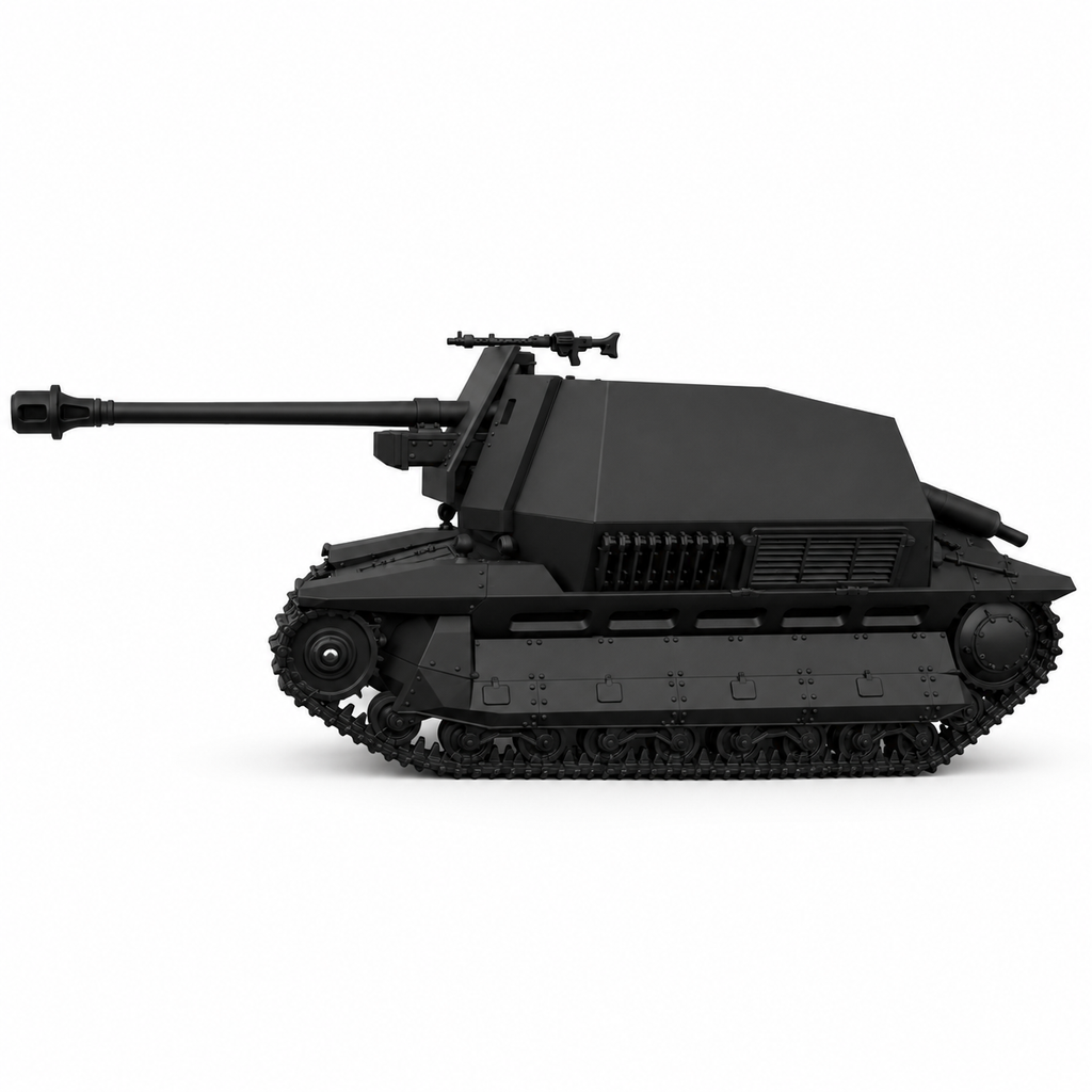SSMODEL 1/72 1/144 Pak 40 auf Panzerkampfwagen 737 FCM f Resin MODEL KIT TSS0905