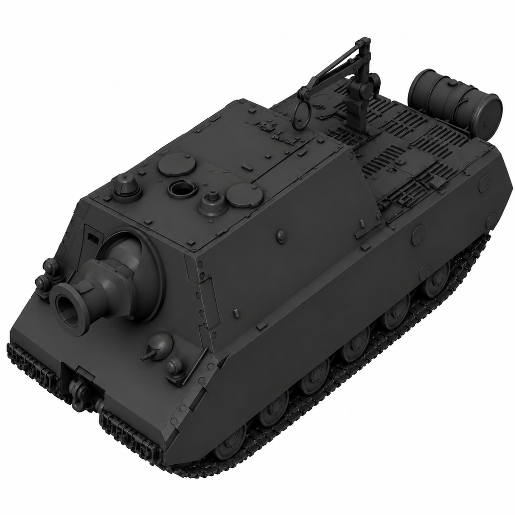 SSMODEL 1/72 1/144 Multi Scale Sturmmaus Tank Resin MODEL kit TSS0349