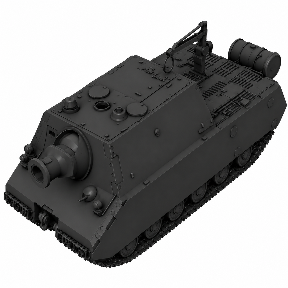 SSMODEL 1/72 1/144 Multi Scale Sturmmaus Tank Resin MODEL kit TSS0349 — detail view 3