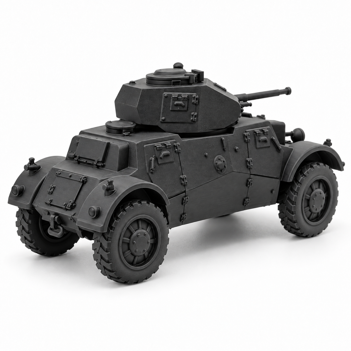 SSMODEL 1/72 1/144 WWII Lynx Pansarbil m/39 Armored Car Resin Model Kit TSS1277 — detail view 14
